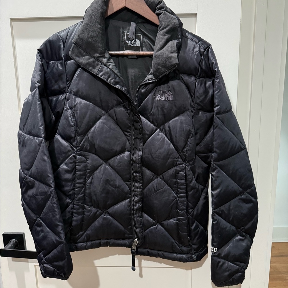 Black North Face Down Jacket Women’s Small